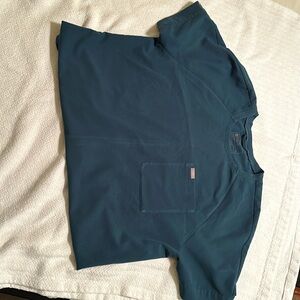 XXL&XXL/T Figs Scrub set in Caribbean Blue